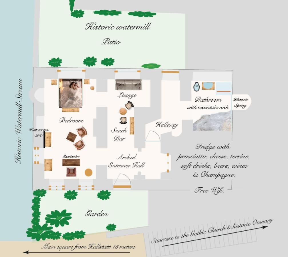 Apartamento Living History (Adults Only) Hallstatt Exterior foto